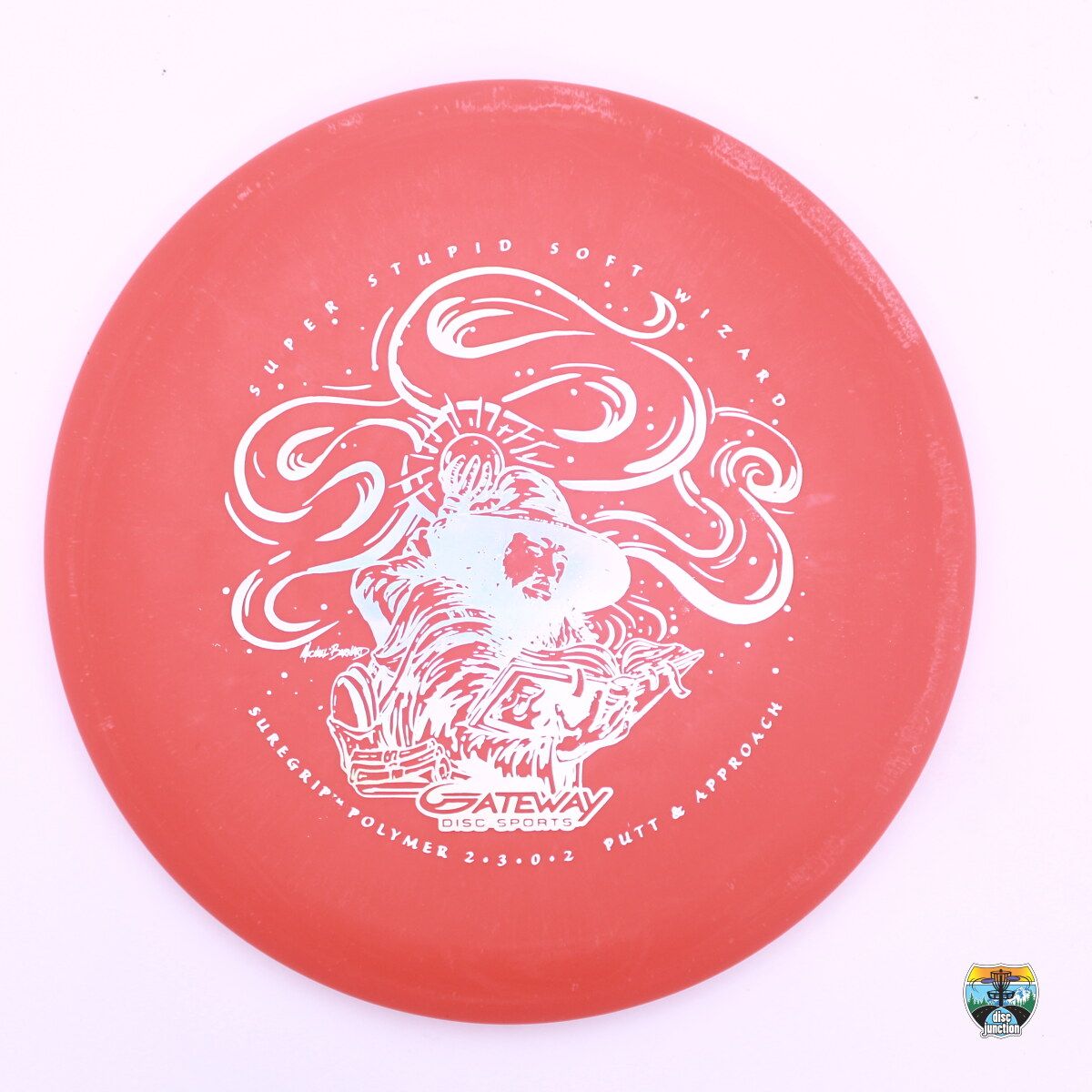 Gateway SSS Wizard Barnard Artist Series, Manufacturer Weight Range: 173-176 Grams, Color: Orange, Serial Number: 0149-0048