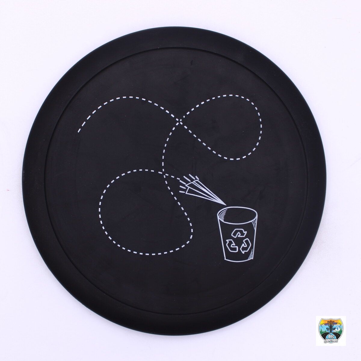 Elevation Disc Golf ecoFLOP Interceptor, Manufacturer Weight Range: 169-172 Grams, Color: Tread (Black), Serial Number: 0046-0023