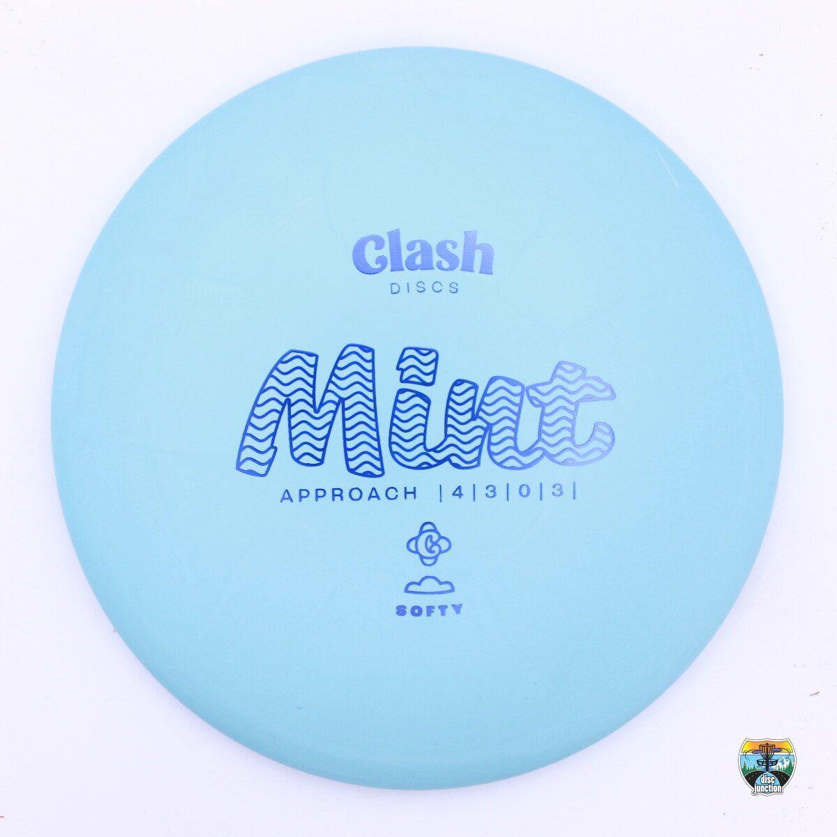 Clash Discs Softy Mint, Manufacturer Weight Range: 170-172 Grams, Color: Blue, Serial Number: 0204-0011