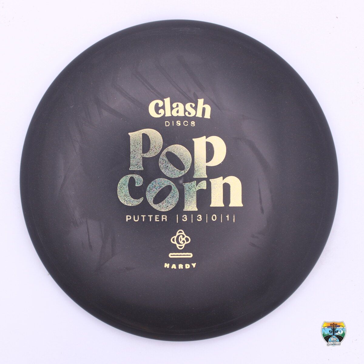Clash Discs Hardy Popcorn, Manufacturer Weight Range: 173-176 Grams, Color: Grey, Serial Number: 0204-0003