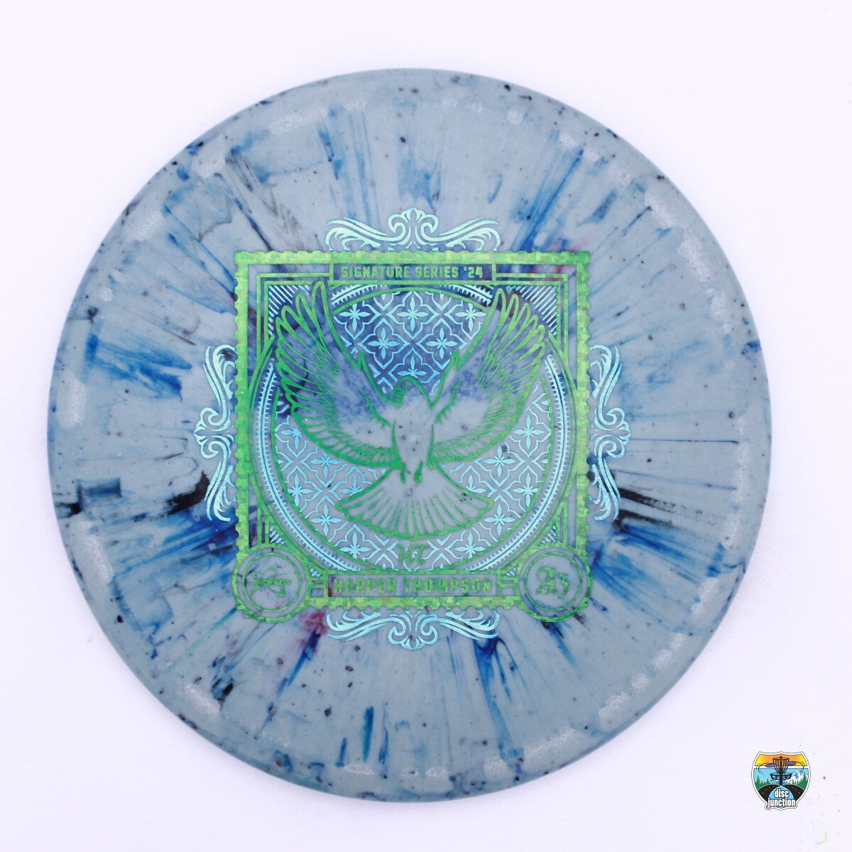 Prodigy 300 Fractal A3 2024 Signature Series Harper Thompson, Manufacturer Weight Range: 170-174 Grams, Color: Blue, Serial Number: 0211-0013