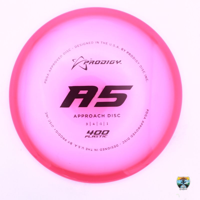 Prodigy 400 A5, Manufacturer Weight Range: 170-177 Grams, Color: Pink, Serial Number: 0211-0045
