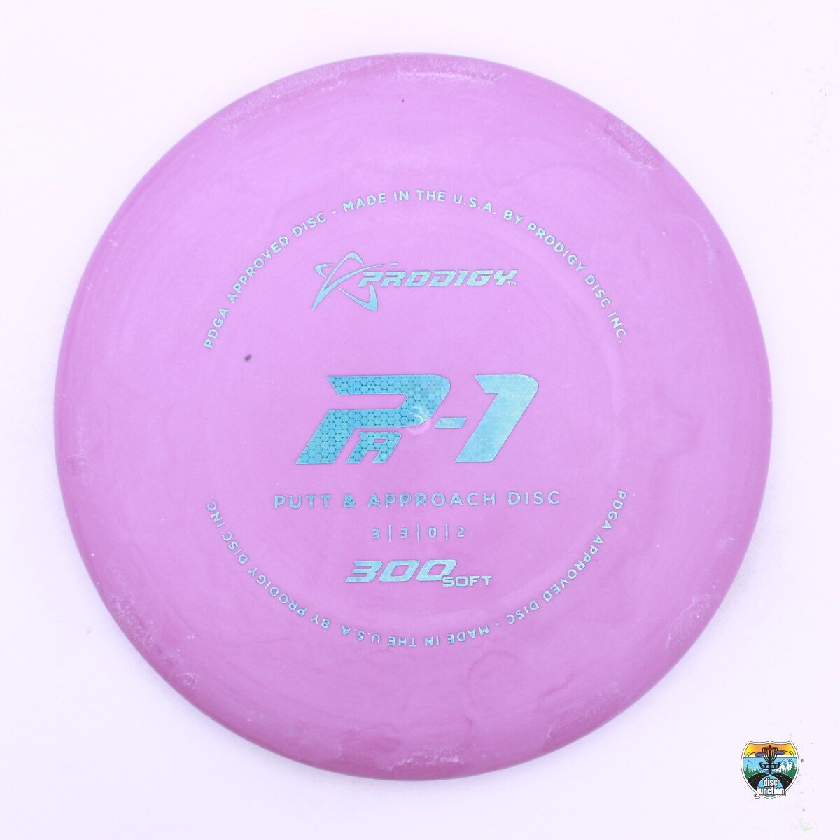 Prodigy 300 Soft PA-1, Manufacturer Weight Range: 170-174 Grams, Color: Pink, Serial Number: 0211-0029