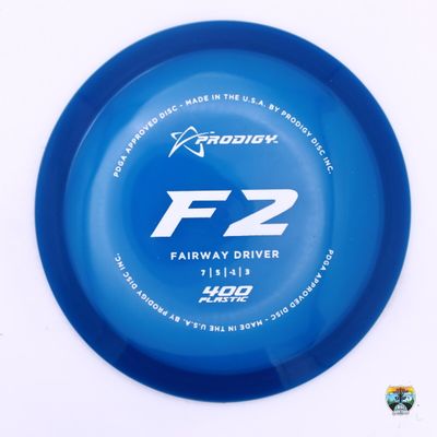 Prodigy 400 F2, Manufacturer Weight Range: 165-169 Grams, Color: Blue, Serial Number: 0211-0055