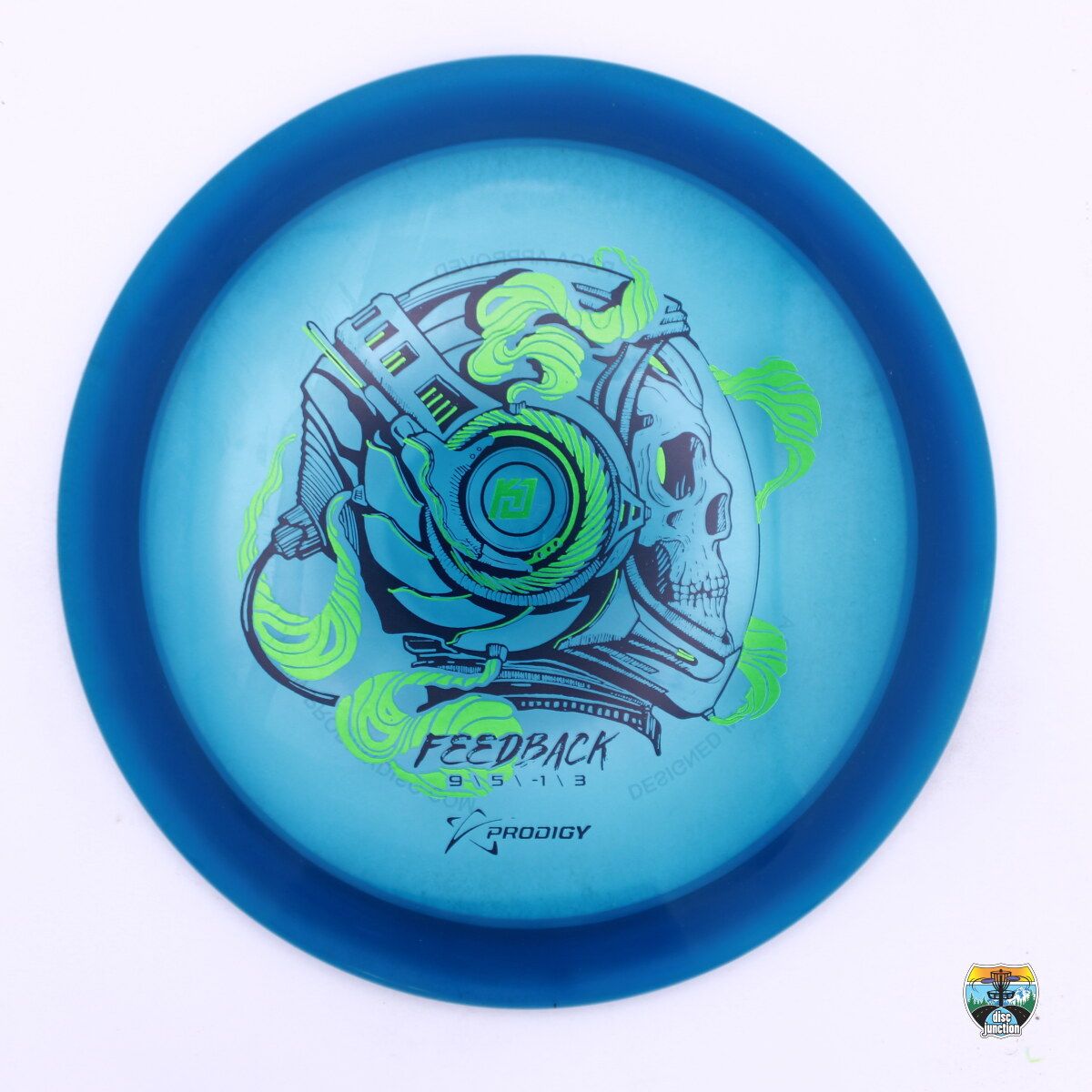 Prodigy 400 Feedback Collabs Series Kevin Jones, Manufacturer Weight Range: 170-176 Grams, Color: Blue, Serial Number: 0211-0067