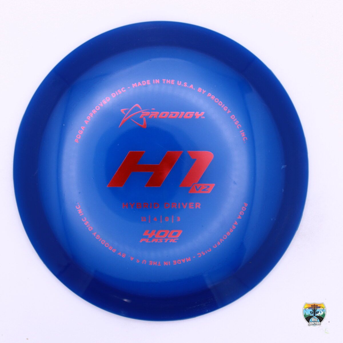 Prodigy 400 H1 V2, Manufacturer Weight Range: 165-169 Grams, Color: Blue, Serial Number: 0211-0087