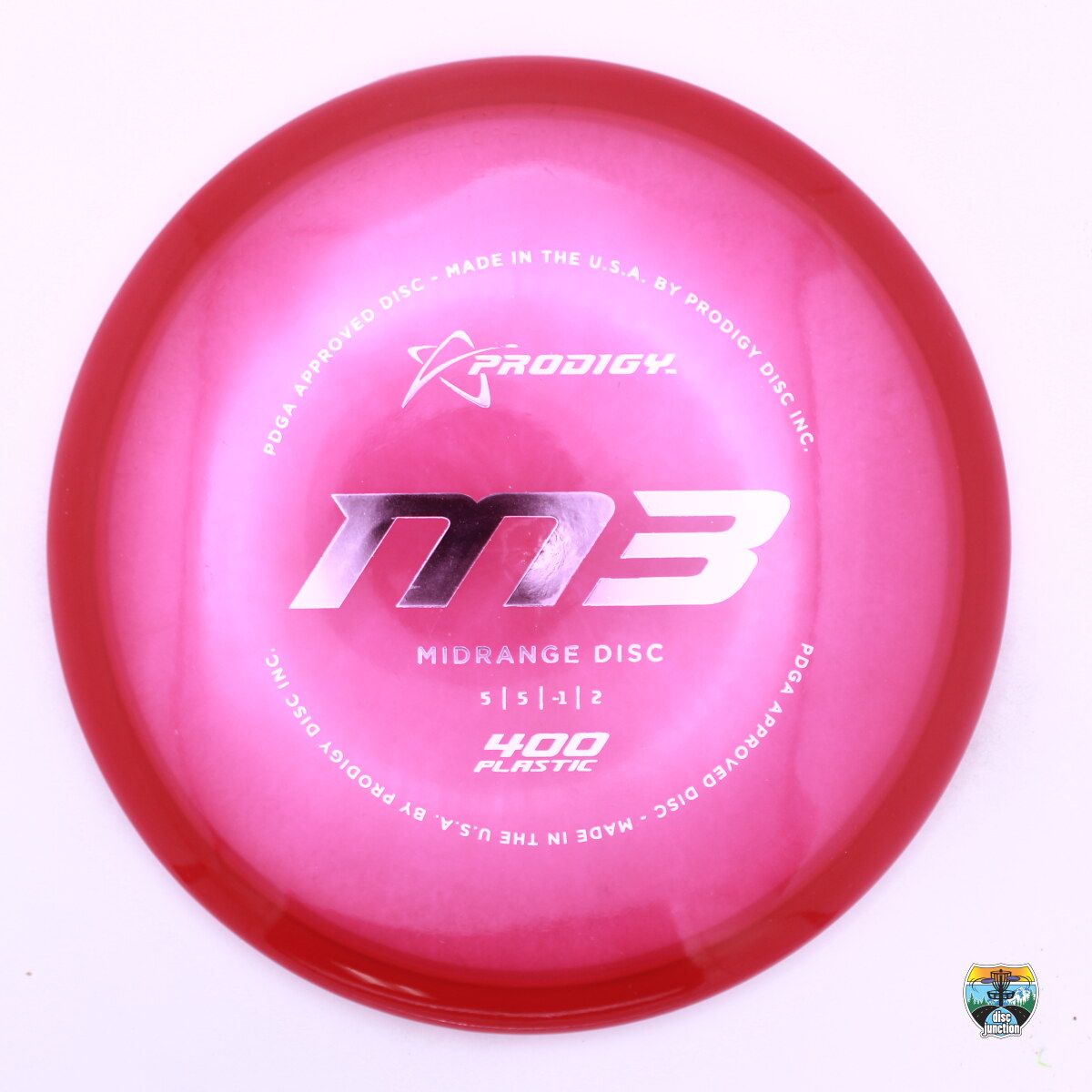 Prodigy 400 M3, Manufacturer Weight Range: 177-180 Grams, Color: Pink, Serial Number: 0211-0107