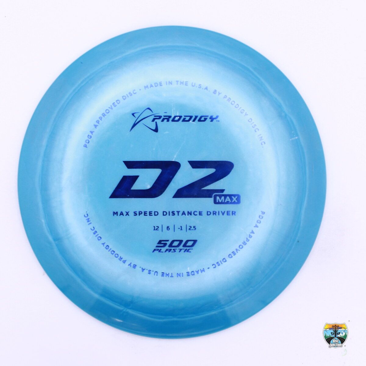 Prodigy 500 D2 Max, Manufacturer Weight Range: 170-174 Grams, Color: Blue, Serial Number: 0211-0131