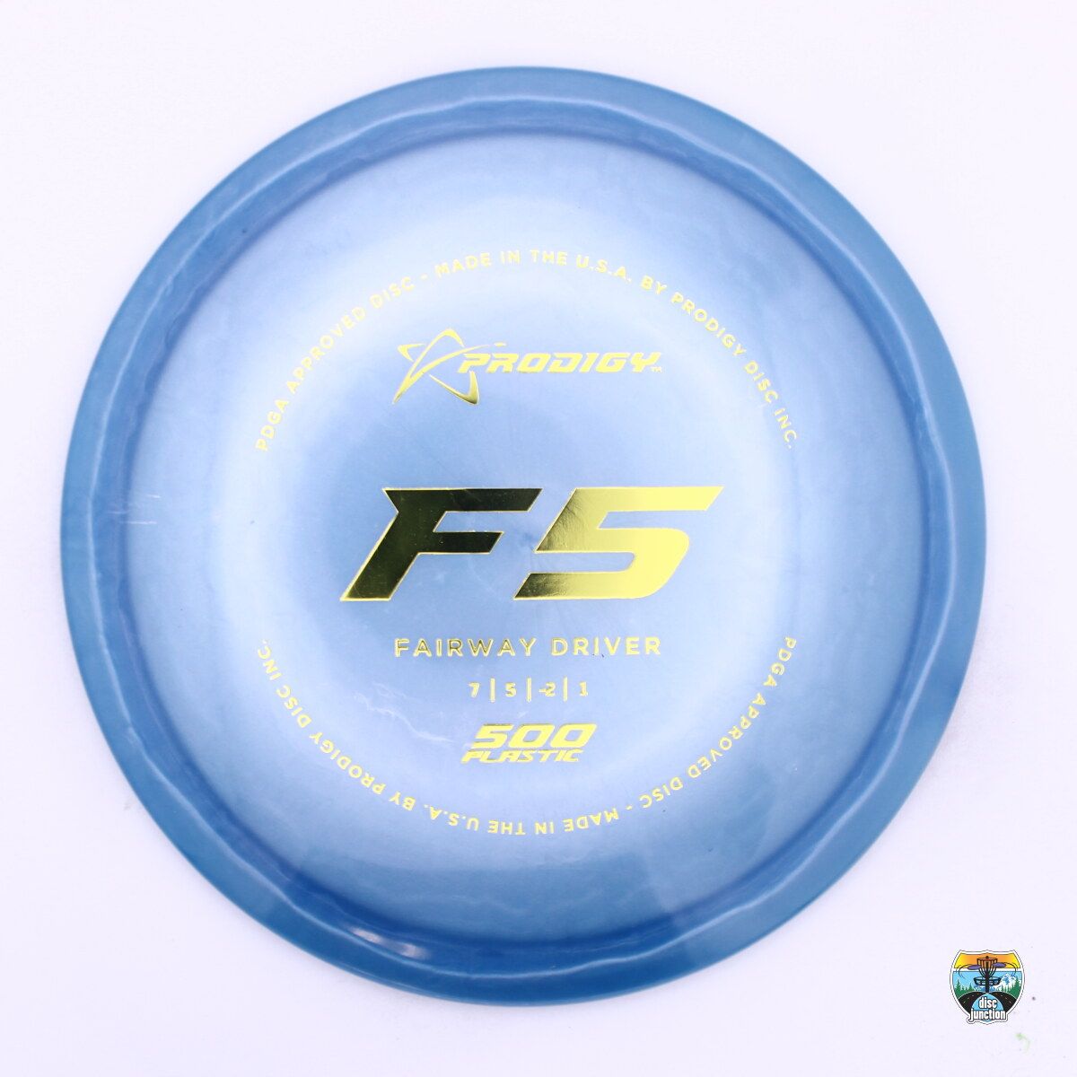 Prodigy 500 F5, Manufacturer Weight Range: 170-176 Grams, Color: Blue, Serial Number: 0211-0149