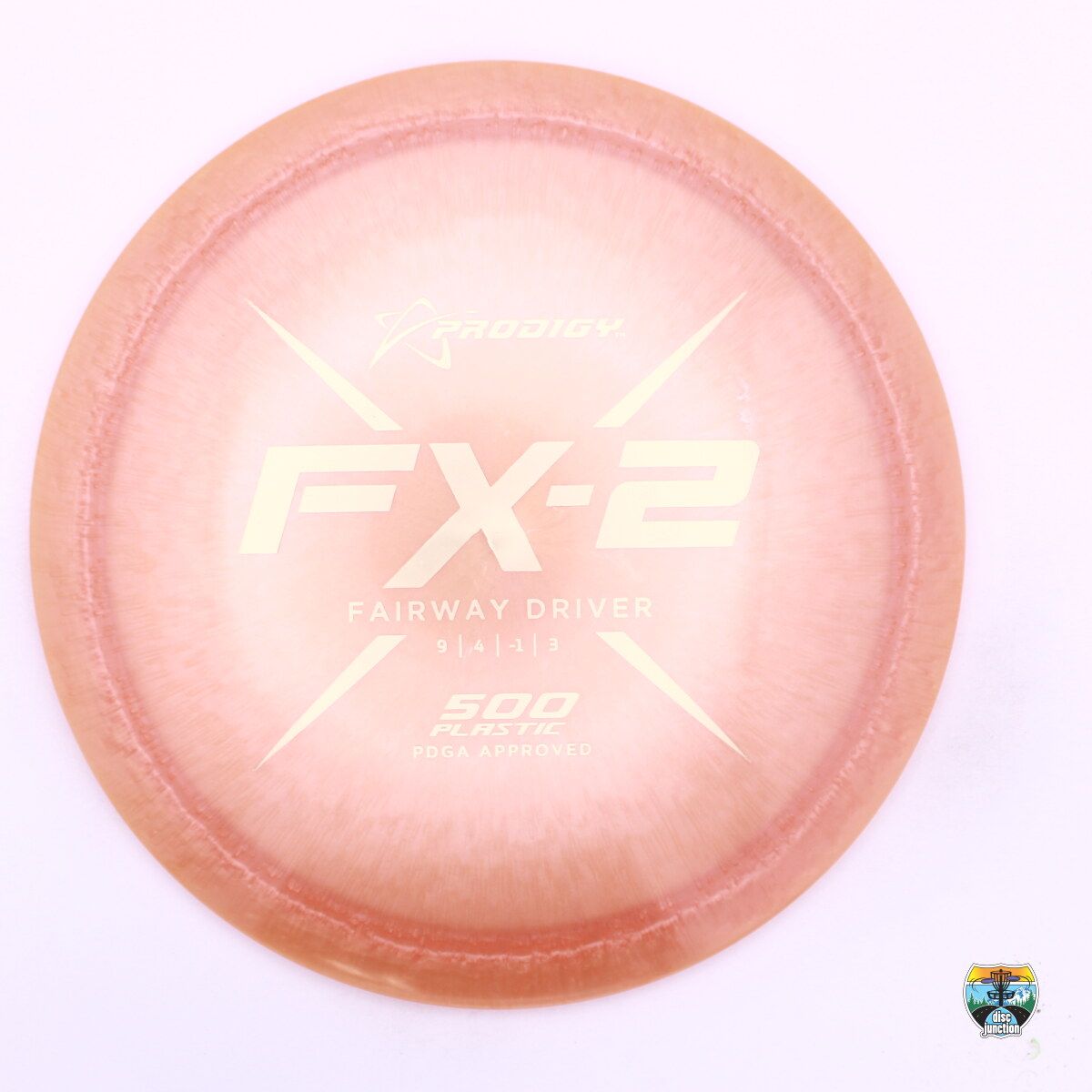 Prodigy 500 FX-2, Manufacturer Weight Range: 165-169 Grams, Color: Orange, Serial Number: 0211-0161