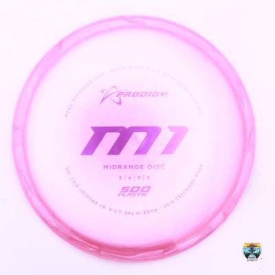 Prodigy 500 M1, Manufacturer Weight Range: 177-180 Grams, Color: Pink, Serial Number: 0211-0187