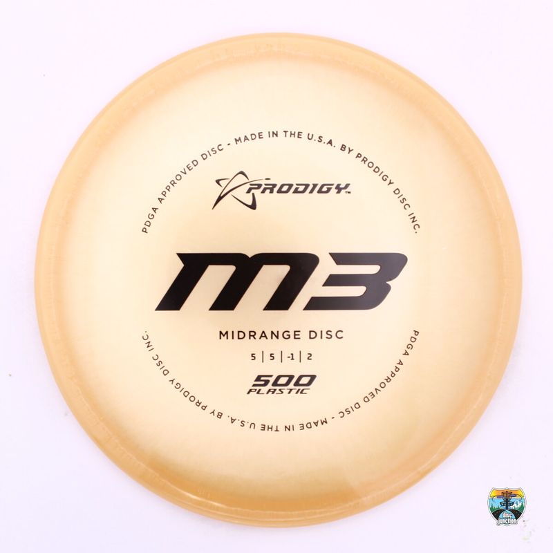 Prodigy 500 M3, Manufacturer Weight Range: 177-180 Grams, Color: Orange, Serial Number: 0211-0191