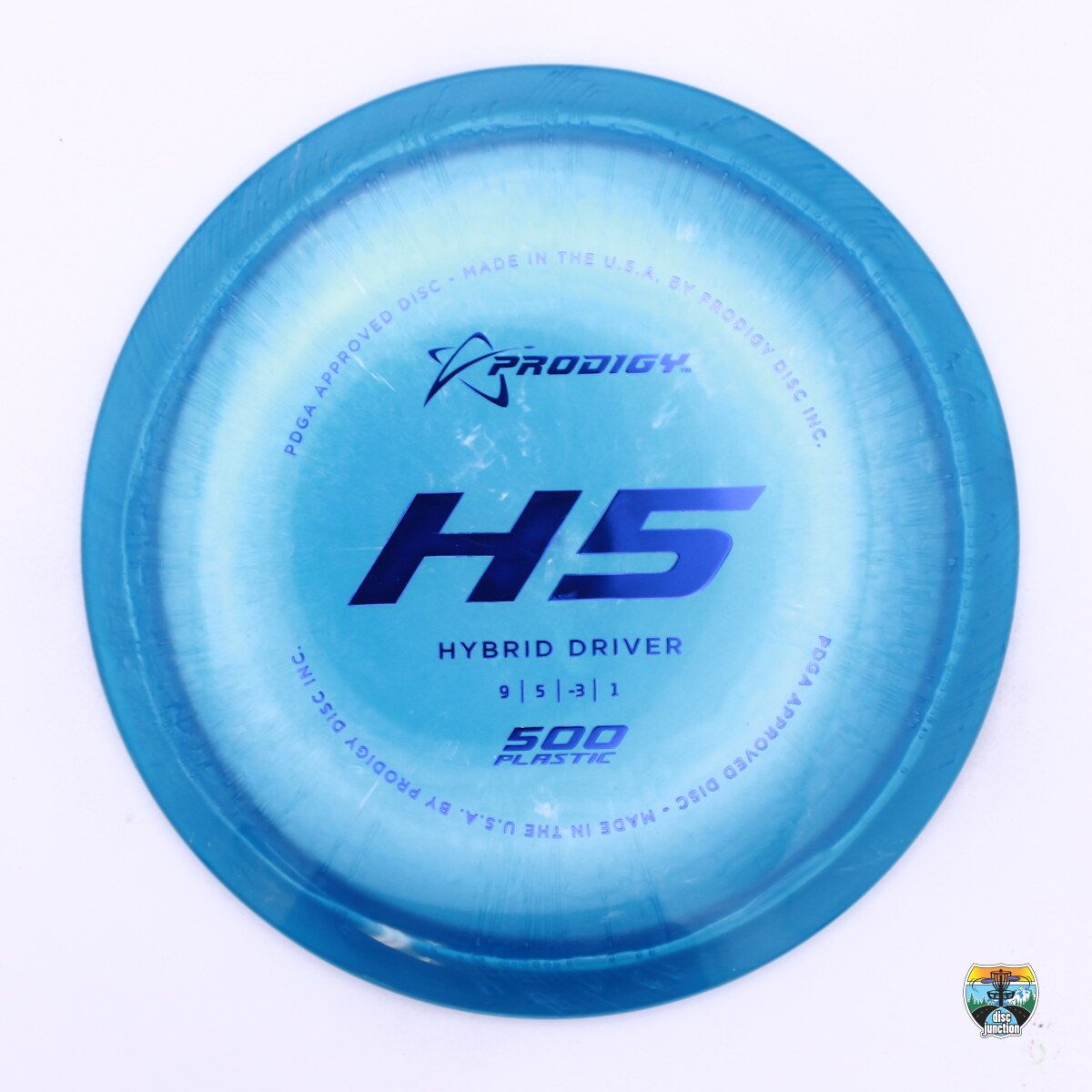 Prodigy 500 H5, Manufacturer Weight Range: 170-176 Grams, Color: Blue, Serial Number: 0211-0183