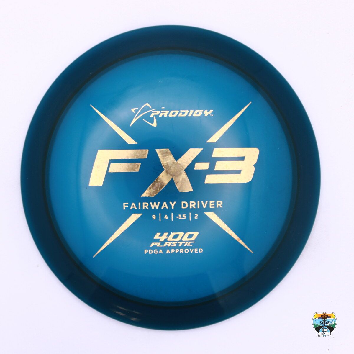 Prodigy 400 FX-3, Manufacturer Weight Range: 170-176 Grams, Color: Blue, Serial Number: 0216-0093
