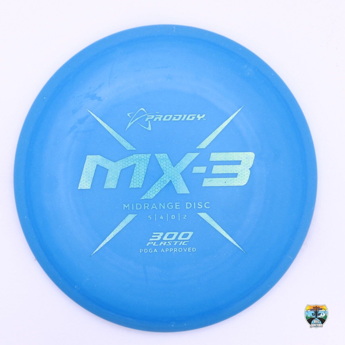 Prodigy 300 MX-3, Manufacturer Weight Range: 177-180 Grams, Color: Blue, Serial Number: 0216-0025