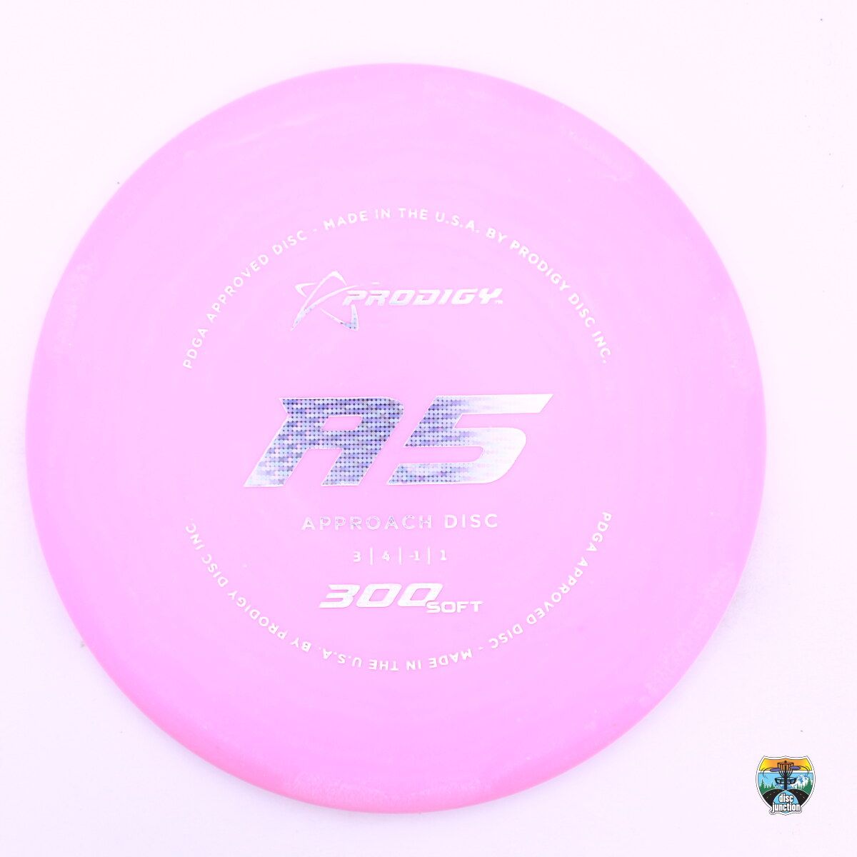 Prodigy 300 Soft A5, Manufacturer Weight Range: 170-177 Grams, Color: Pink, Serial Number: 0216-0033
