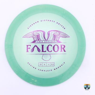 Prodigy 500 Airborn Falcor Collabs Series Cale Leiviska, Manufacturer Weight Range: 170-175 Grams, Color: Green, Serial Number: 0216-0113