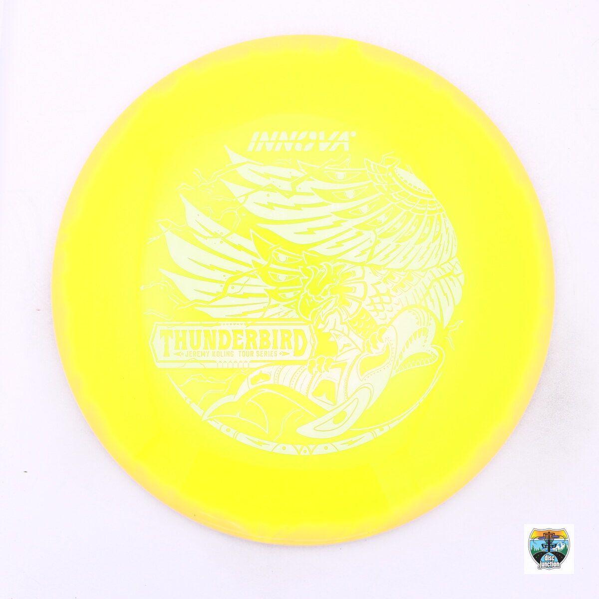 Innova Halo Star Thunderbird 2023 Tour Series Jeremy Koling, Manufacturer Weight Range: 173-175 Grams, Color: Yellow/Orange, Serial Number: 0020-0019
