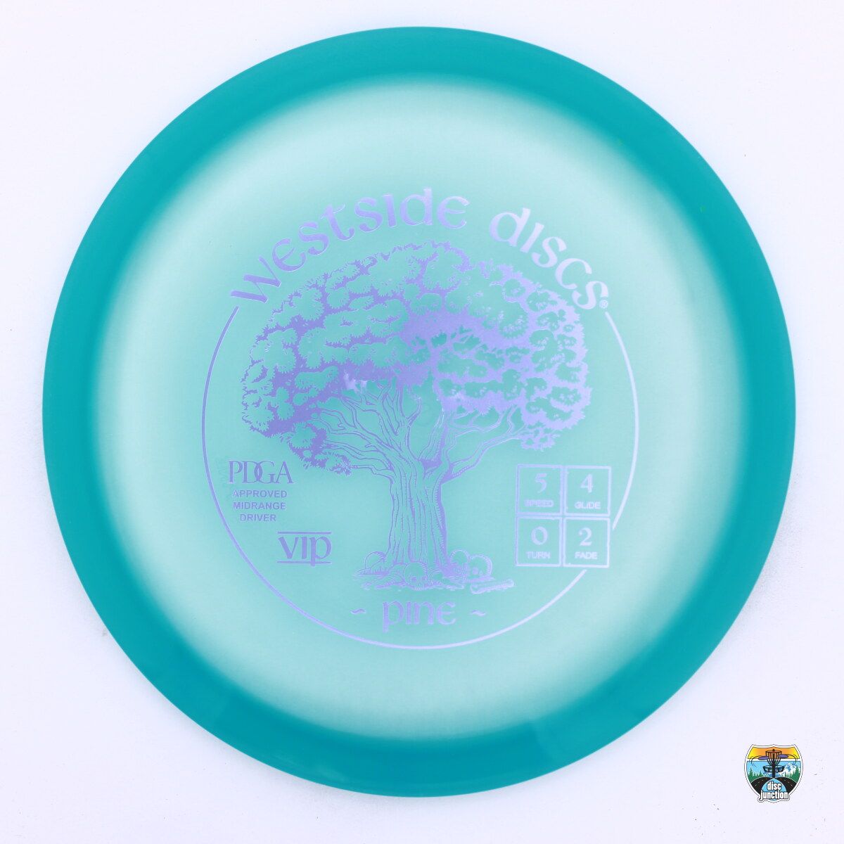 Westside Discs VIP Pine, Manufacturer Weight Range: 173-176 Grams, Color: Blue, Serial Number: 0000-0069