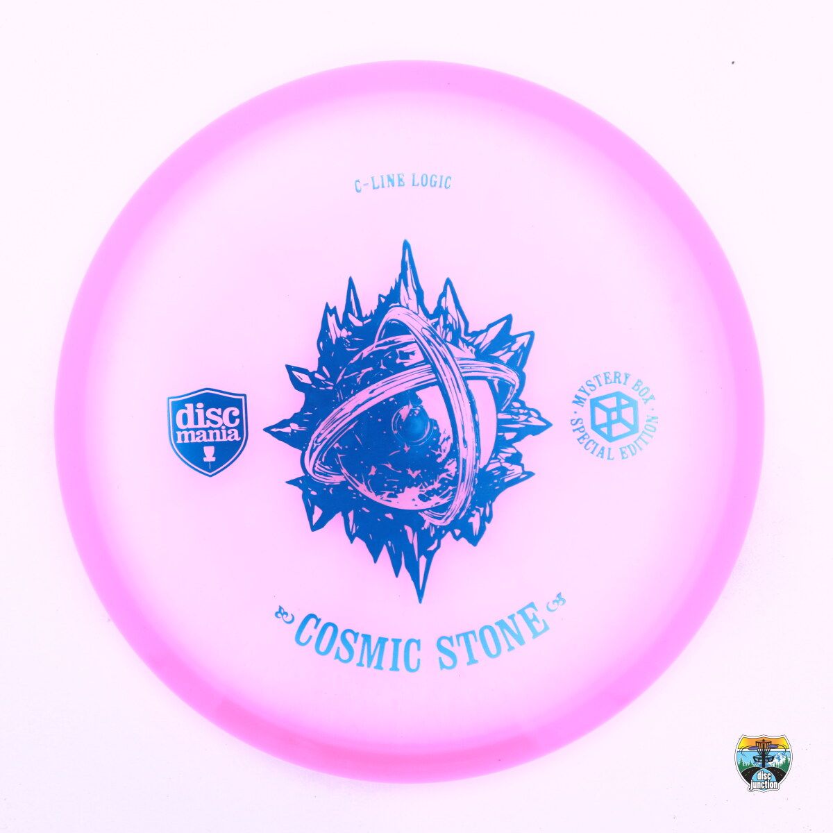 Discmania C-Line Logic Mystery Box Special Edition Cosmic Stone, Manufacturer Weight Range: 173+ Grams, Color: Pink, Serial Number: 0000-0089