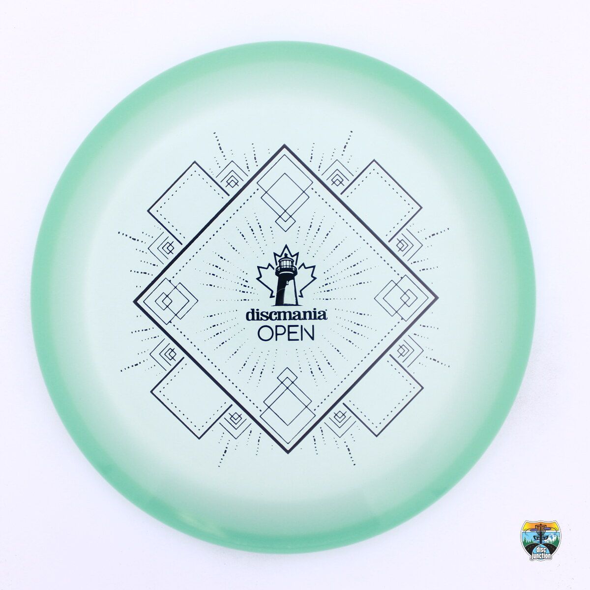 Discmania C-Line Color Glow P2 Discmania Open, Manufacturer Weight Range: 173+ Grams, Color: Green, Serial Number: 0000-0095