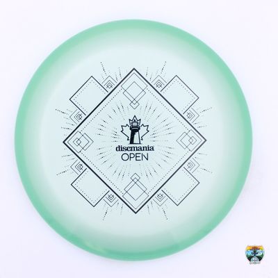 Discmania C-Line Color Glow P2 Discmania Open, Manufacturer Weight Range: 173+ Grams, Color: Green, Serial Number: 0000-0095