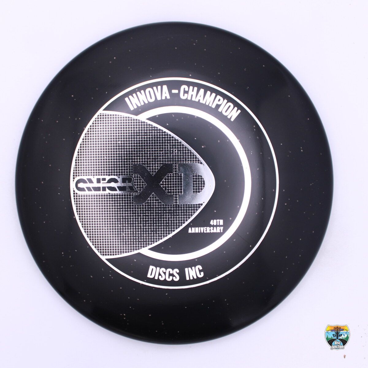 Innova Metal Flake Dark Star XD 40th Anniversary, Manufacturer Weight Range: 173-175 Grams, Color: Black, Serial Number: 0209-0307