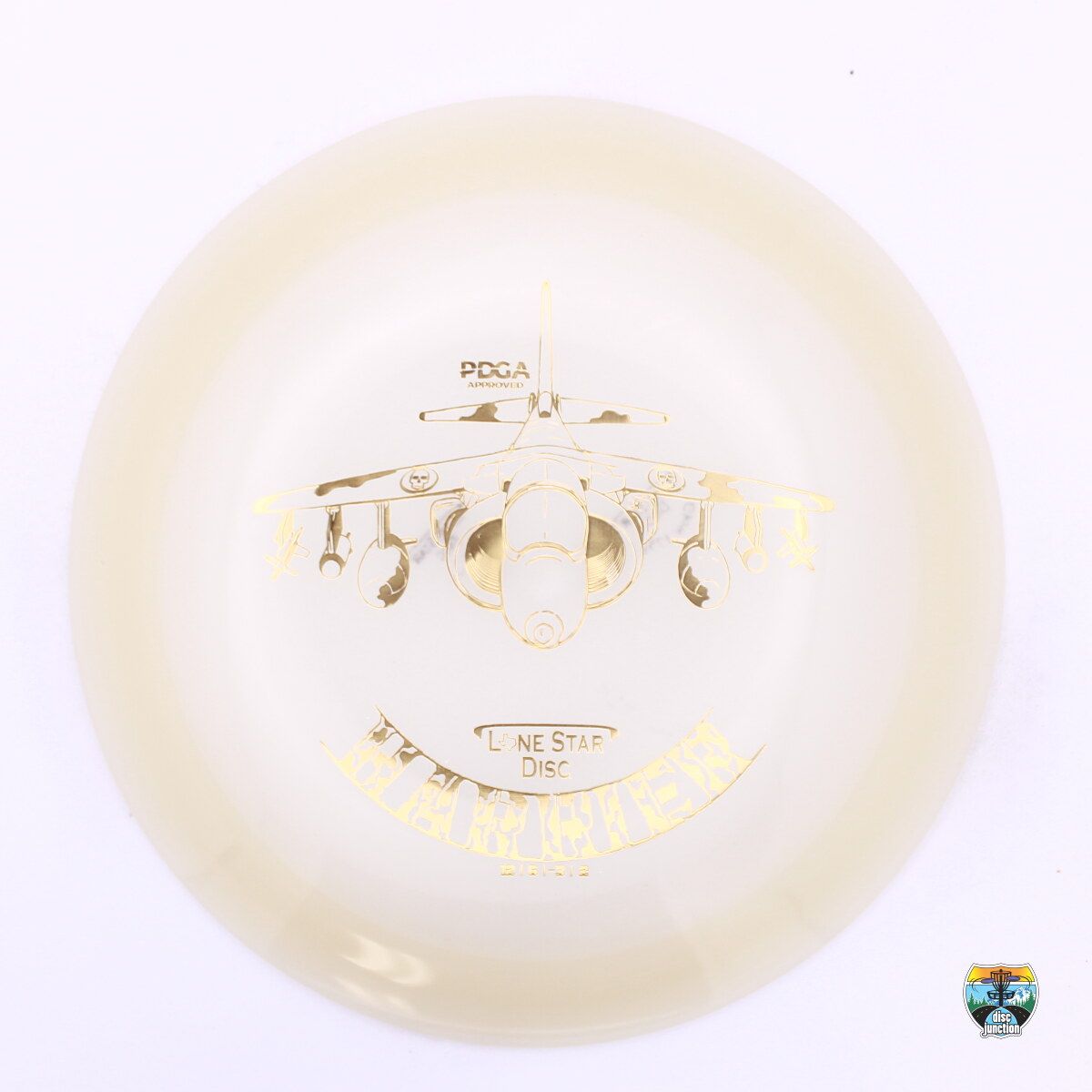 Lone Star Disc Bravo Glow Harrier, Manufacturer Weight Range: 170+ Grams, Color: Glow, Serial Number: 0226-0007