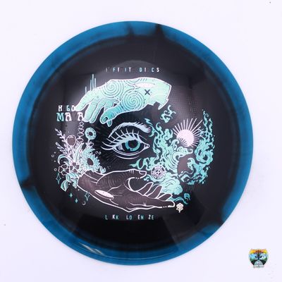 Infinite Discs Halo S-Blend Maya 2024 Tour Series Lykke Lorentzen, Manufacturer Weight Range: 170-172 Grams, Color: Black/Blue, Serial Number: 0234-0023