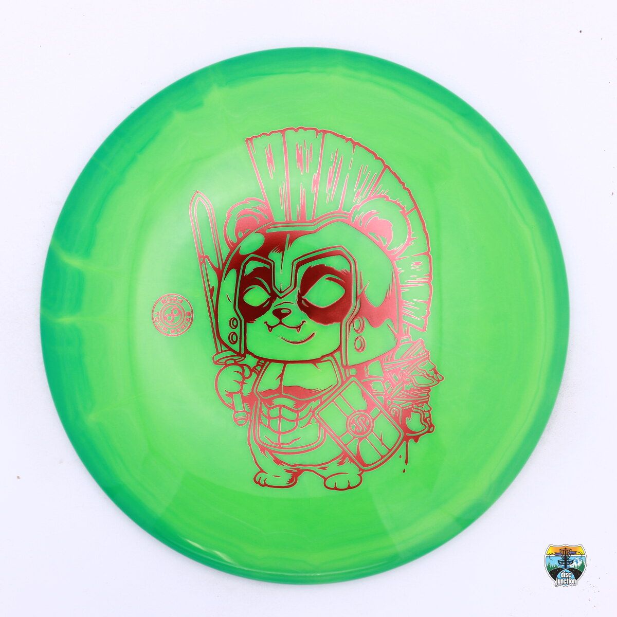 Infinite Discs Swirly S-Blend Centurion 2024 Tour Series James Proctor, Manufacturer Weight Range: 173-176 Grams, Color: Green, Serial Number: 0234-0033