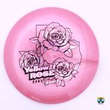 Lone Star Disc Alpha Yellow Rose, Manufacturer Weight Range: 173-176 Grams, Color: Pink, Serial Number: 0234-0039