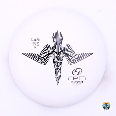 RPM Discs Magma Hard Takapu, Manufacturer Weight Range: 170-172 Grams, Color: White, Serial Number: 0009-0285