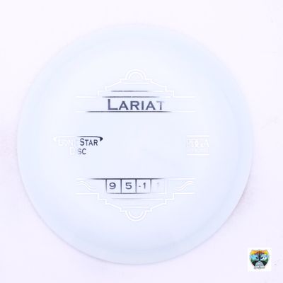 Lone Star Disc Alpha Lariat, Manufacturer Weight Range: 173-176 Grams, Color: White, Serial Number: 0110-0013