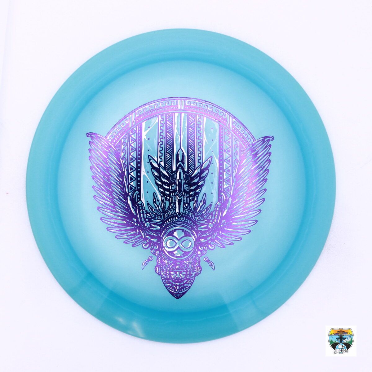 Innova Champion Luster Shryke, Manufacturer Weight Range: 173-175 Grams, Color: Blue, Serial Number: 0000-0042