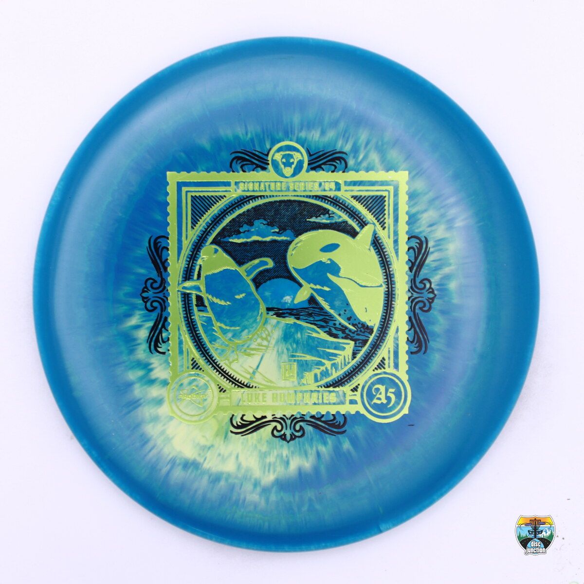Prodigy Special Blend Spectrum A5 2024 Signature Series Luke Humphries, Manufacturer Weight Range: 170-177 Grams, Color: Blue, Serial Number: 0211-0225