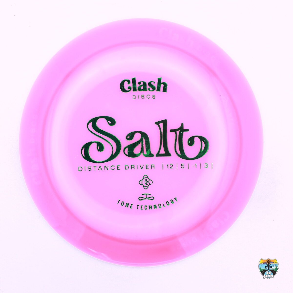 Clash Discs Tone Salt, Manufacturer Weight Range: 170-172 Grams, Color: Pink, Serial Number: 0230-0009