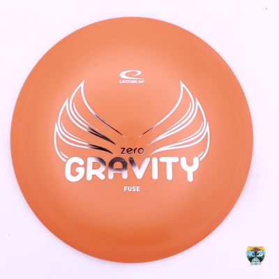 Latitude 64° Zero Gravity Fuse, Manufacturer Weight Range: 120-130 Grams, Color: Orange, Serial Number: 0220-0030