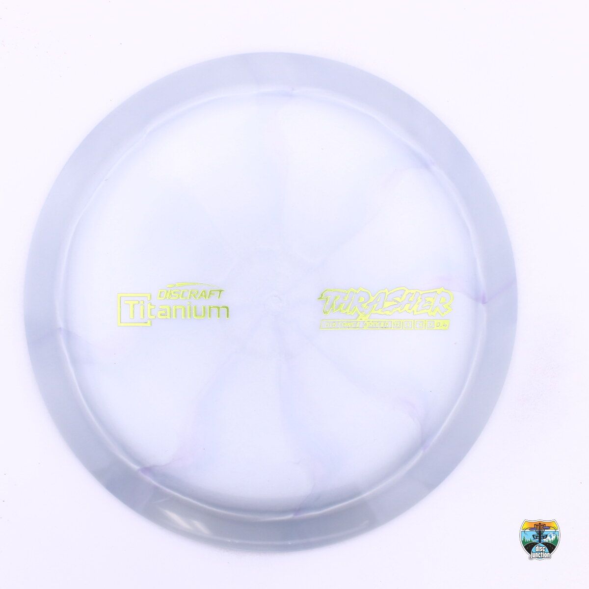Discraft Titanium Thrasher, Manufacturer Weight Range: 173-174 Grams, Color: Grey, Serial Number: 0238-0074