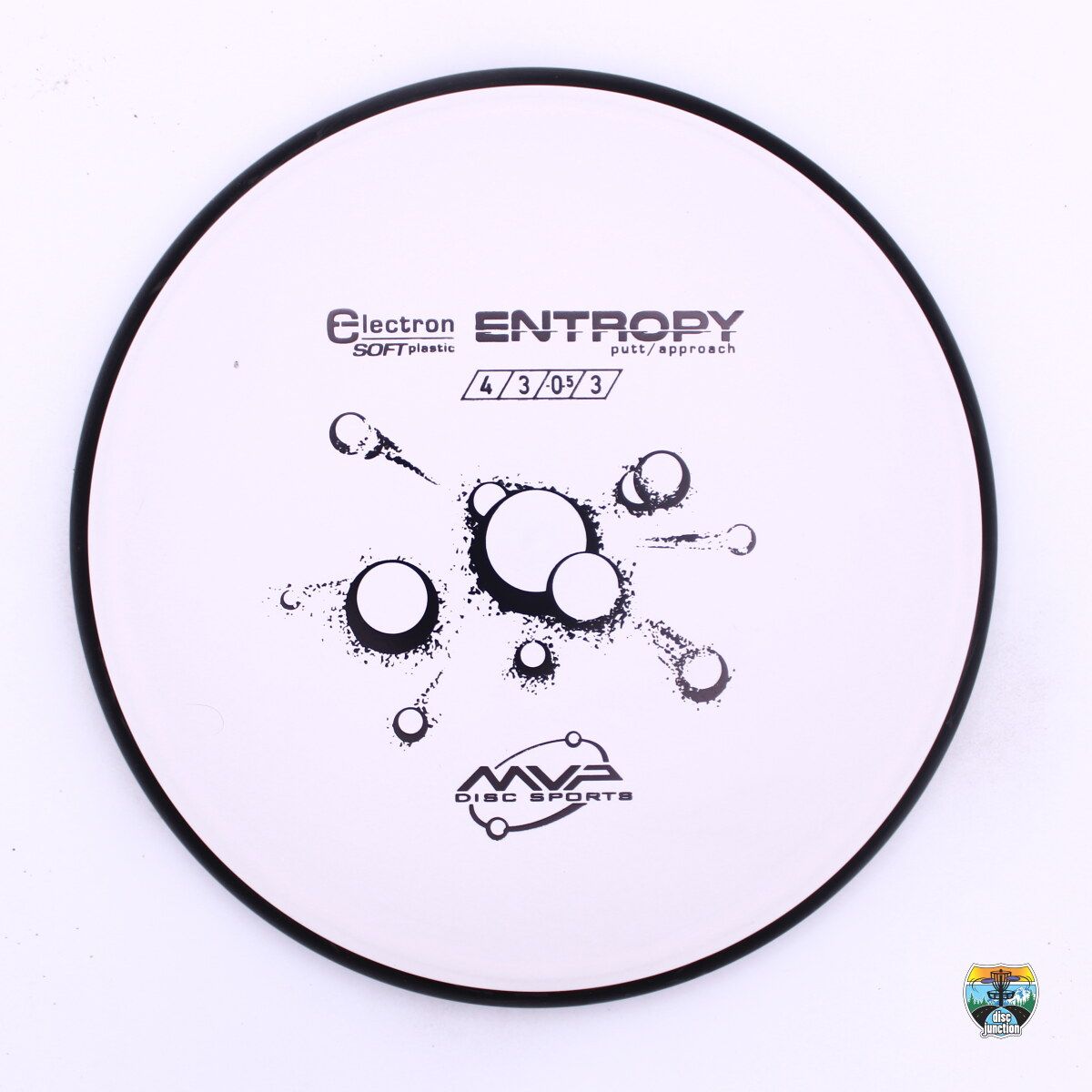 MVP Electron Soft Entropy, Manufacturer Weight Range: 170-175 Grams, Color: White/Black, Serial Number: 0241-0028