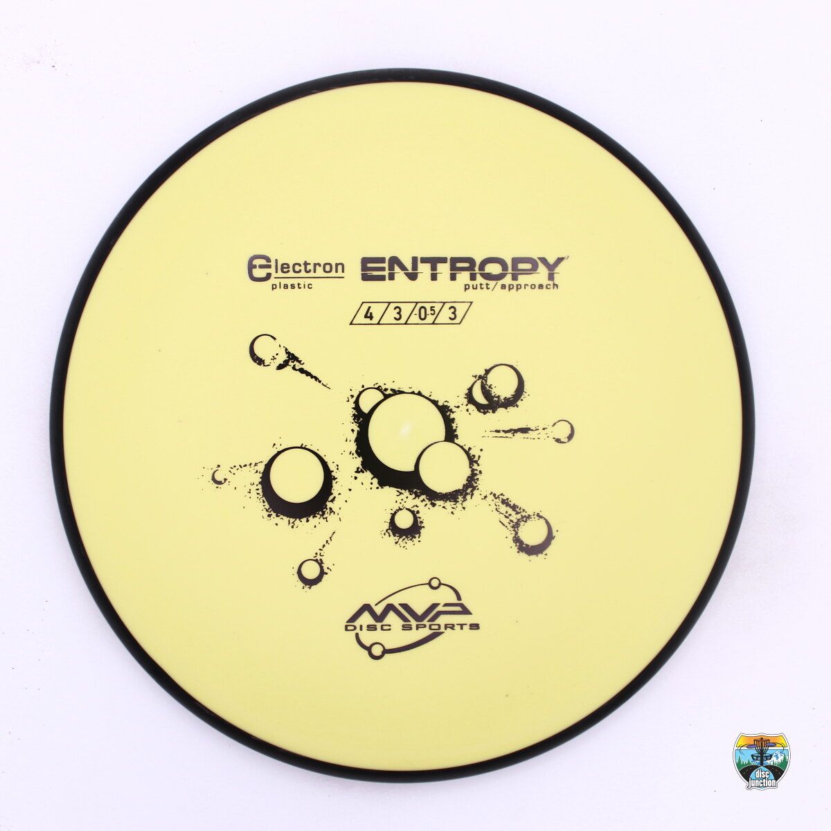 MVP Electron Entropy, Manufacturer Weight Range: 170-175 Grams, Color: Yellow, Serial Number: 0241-0016