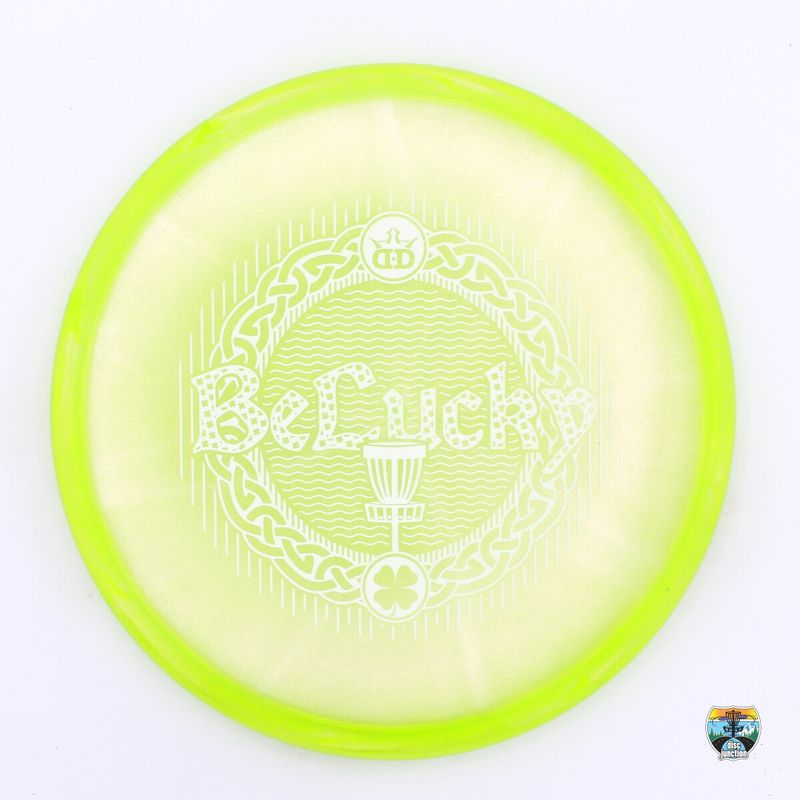 Westside Discs VIP-Ice Glimmer Harp Be Lucky, Manufacturer Weight Range: 173-176 Grams, Color: Green, Serial Number: 0000-0128