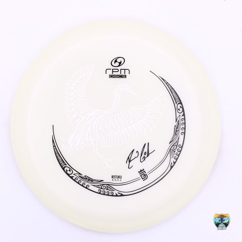 RPM Discs Glow Kotuku Signature Series Drew Gibson, Manufacturer Weight Range: 177+ Grams, Color: Glow, Serial Number: 0249-0079