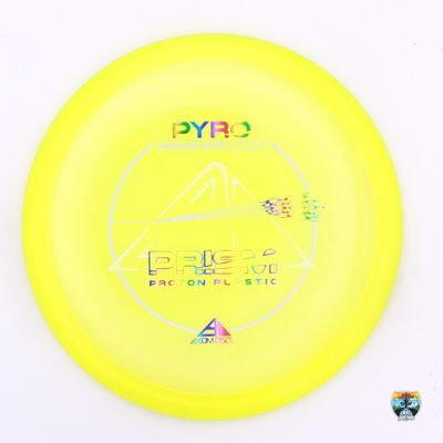 Axiom Prism Proton Pyro, Manufacturer Weight Range: 176-179 Grams, Color: Yellow/Yellow, Serial Number: 0252-0174