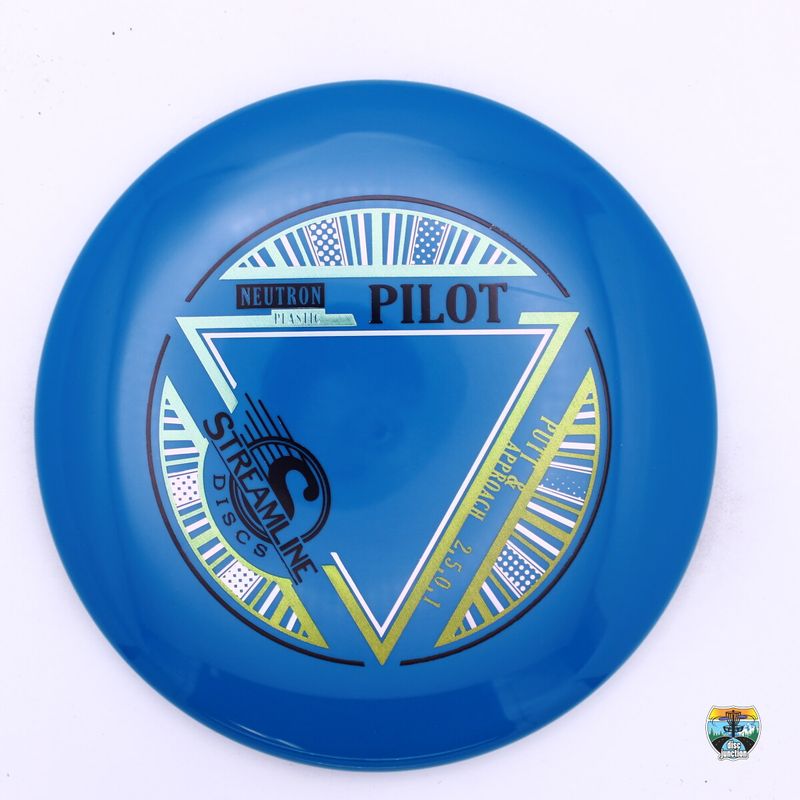 Streamline Neutron Pilot, Manufacturer Weight Range: 170-175 Grams, Color: Blue, Serial Number: 0252-0304