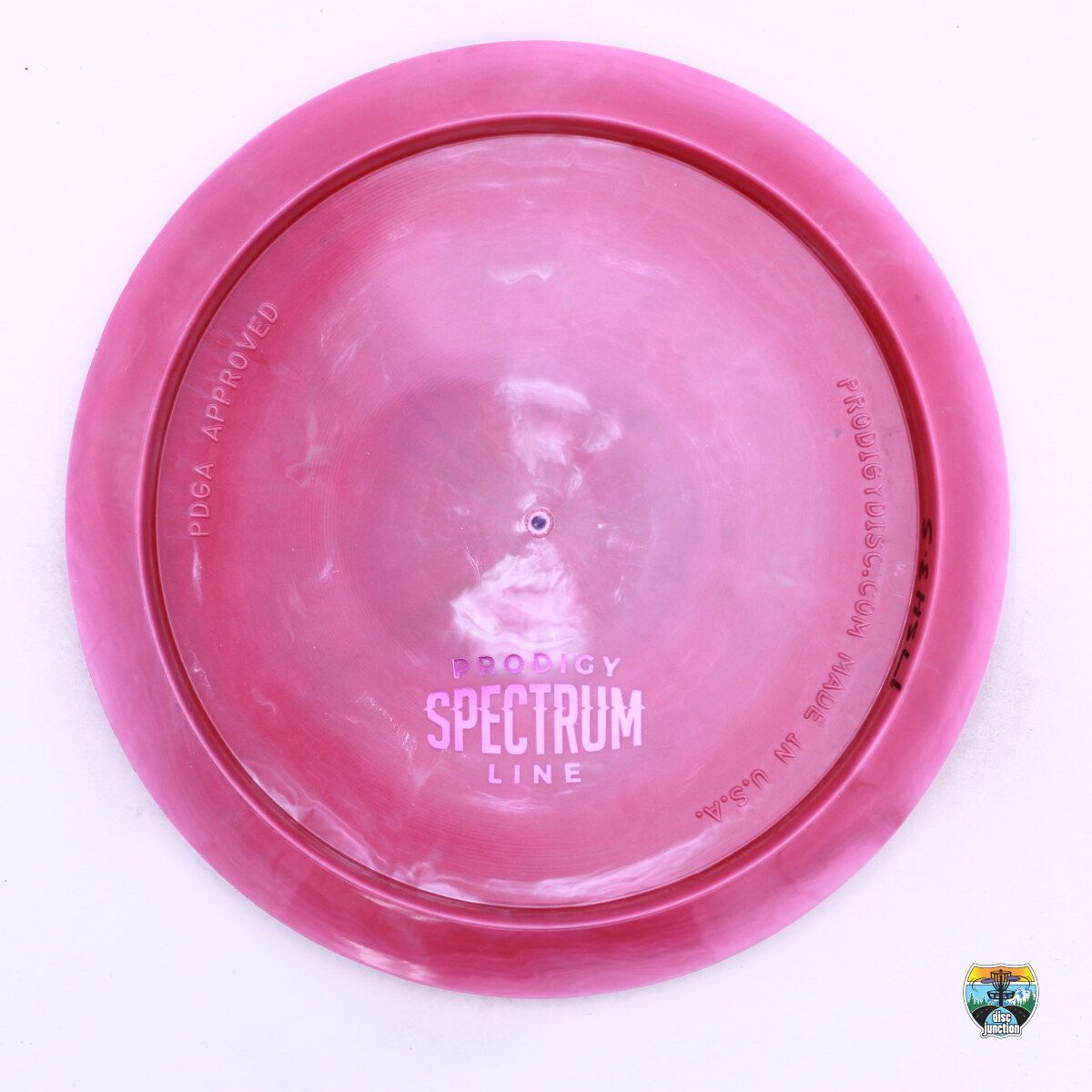 Prodigy 500 Spectrum H3 V2 Bottom Stamp, Manufacturer Weight Range: 170-176 Grams, Color: Pink, Serial Number: 0000-0179