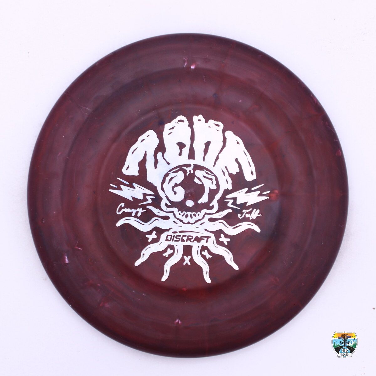 Discraft CT Jawbreaker Swirl Zone GT Ledgestone Edition 2024 Finale, Manufacturer Weight Range: 173-174 Grams, Color: Purple, Serial Number: 0273-0013
