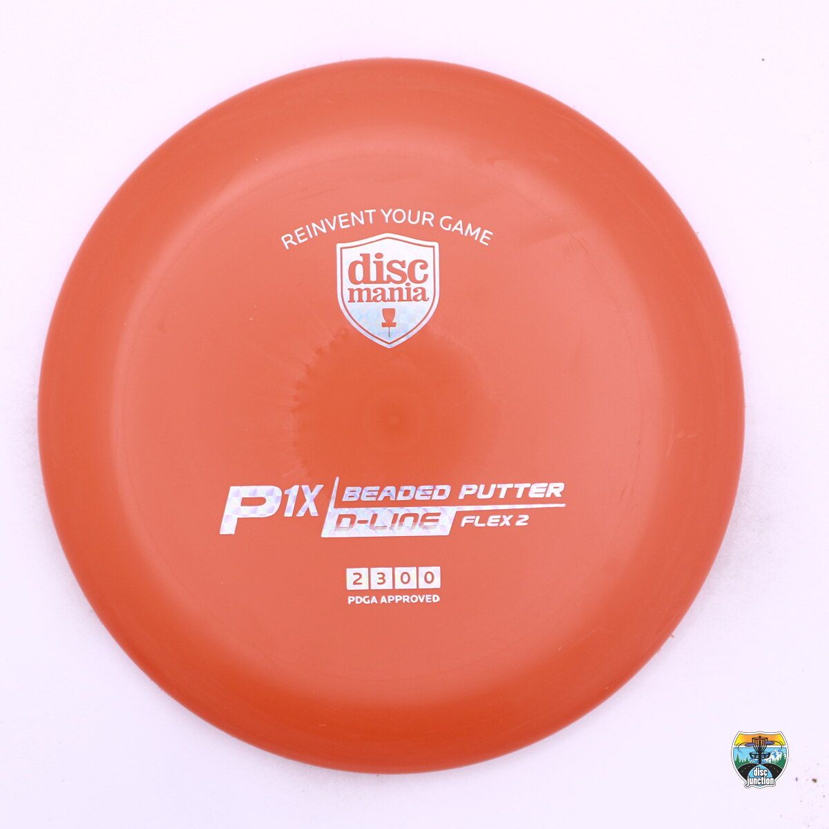Discmania D-Line Flex 2 P1x, Manufacturer Weight Range: 173+ Grams, Color: Orange, Serial Number: 0316-0004