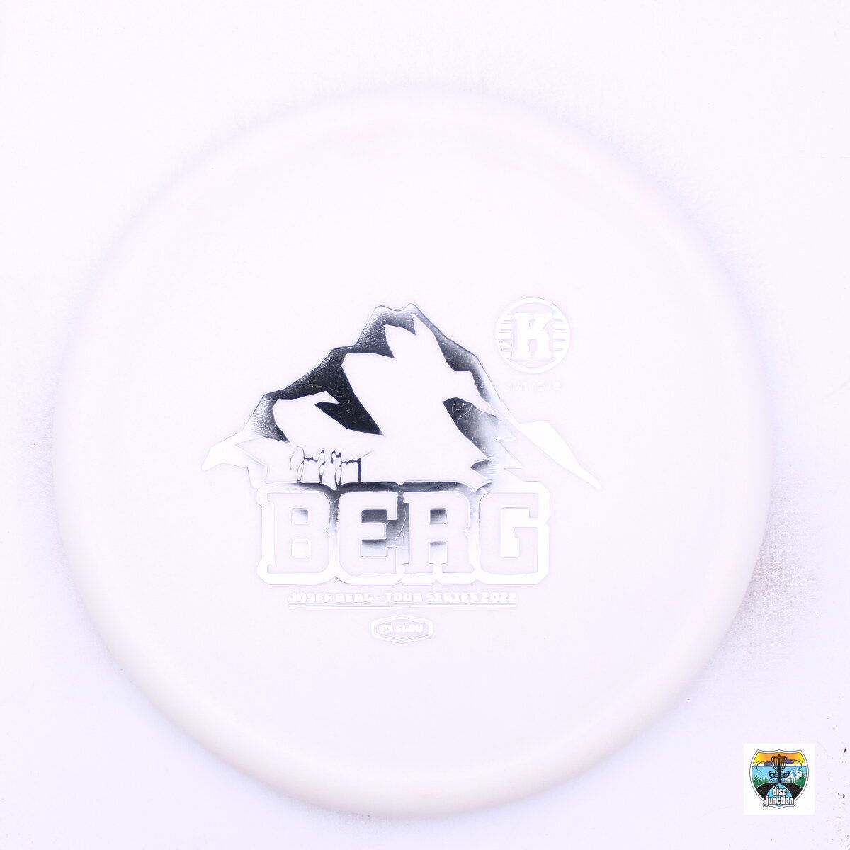 Kastaplast K3 Glow Berg 2022 Tour Series Josef Berg, Manufacturer Weight Range: 173-176 Grams, Color: Glow, Serial Number: 0042-0009