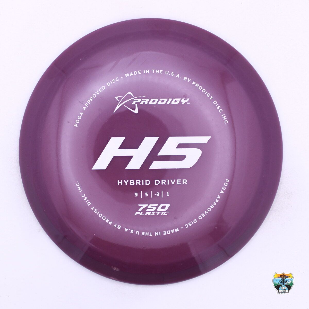 Prodigy 750 H5, Manufacturer Weight Range: 170-176 Grams, Color: Purple, Serial Number: 0000-0181