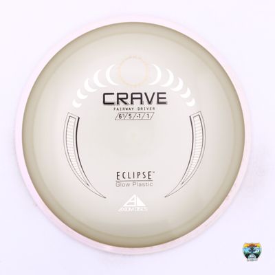 Axiom Eclipse Crave, Manufacturer Weight Range: 170-175 Grams, Color: Glow/Pink, Serial Number: 0348-0012